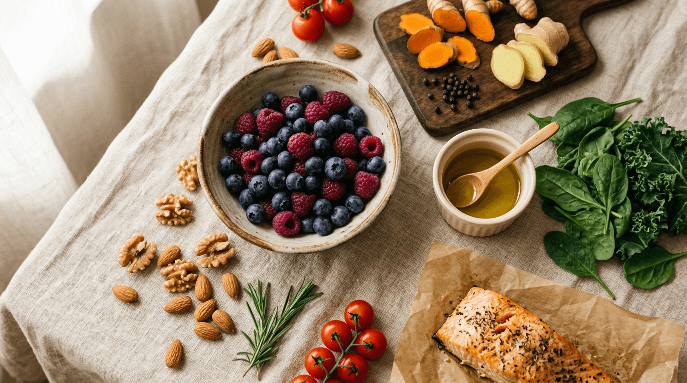 Alimentação Anti-Inflamatória: O Que Comer e O Que Evitar para Reduzir a Inflamação Crônica