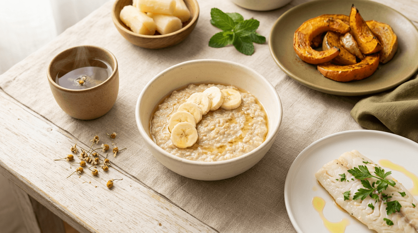 Gastrite e Alimentação: O Que Comer para Aliviar os Sintomas e Proteger o Estômago
