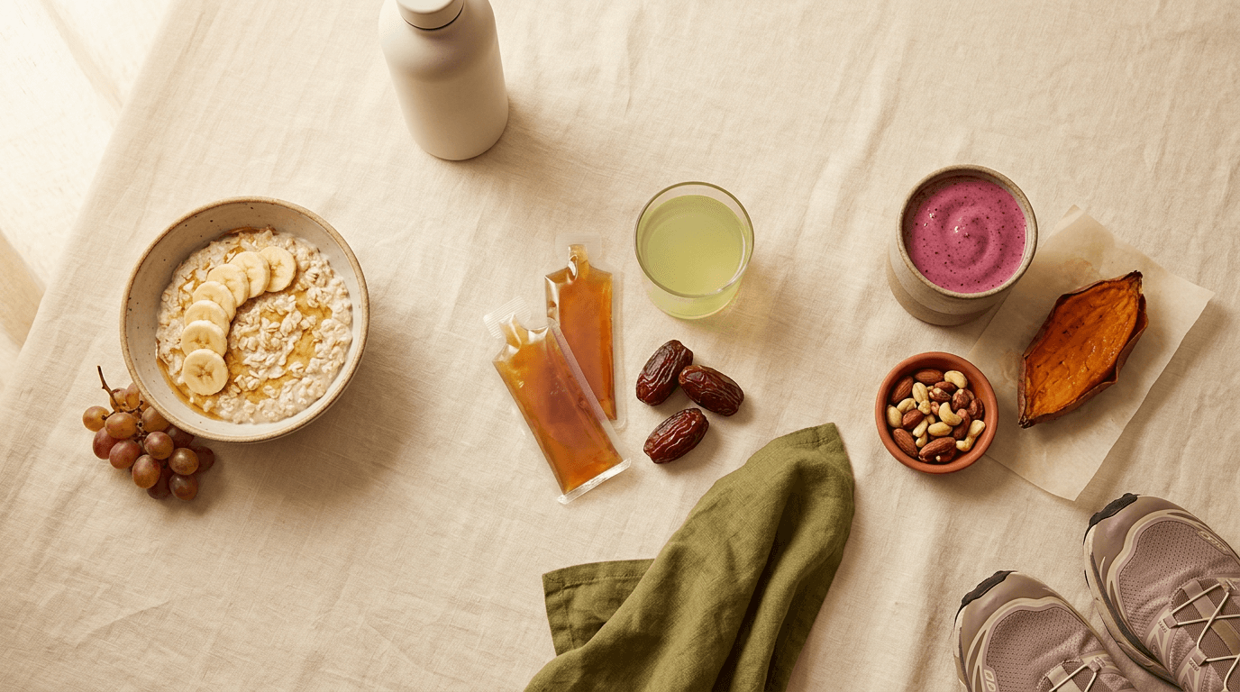 Alimentação para Corrida: O Que Comer Antes, Durante e Depois de Correr