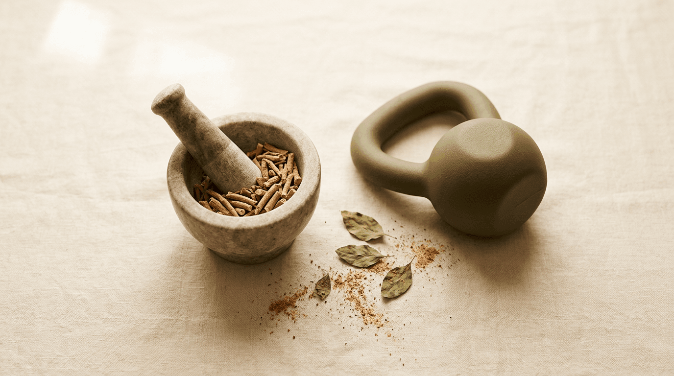 Ashwagandha Treino: O Que a Ciência Diz sobre Cortisol, Performance e Recuperação