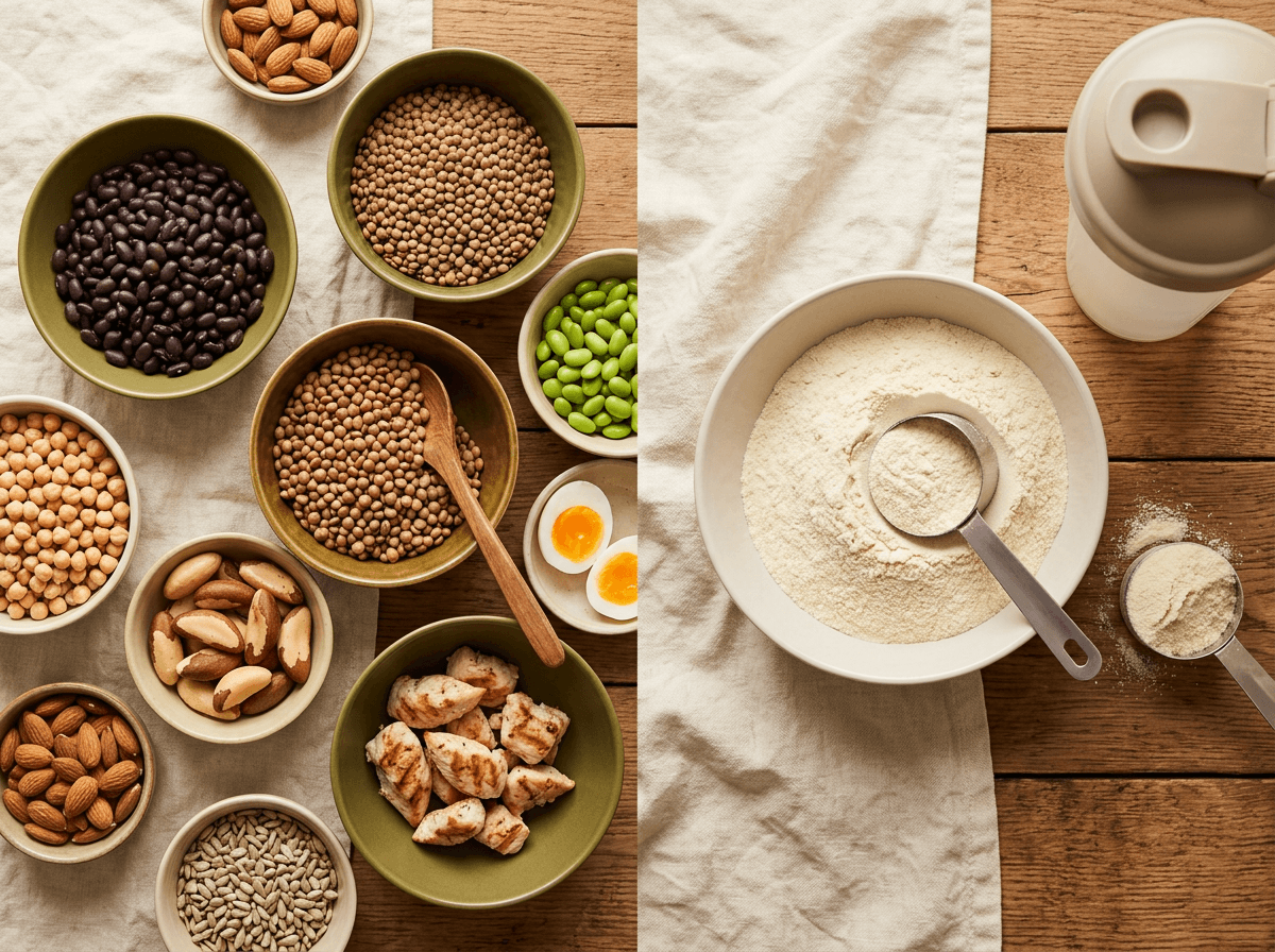 Framework de decisão: você precisa de creatina, whey protein, ambos ou nenhum?