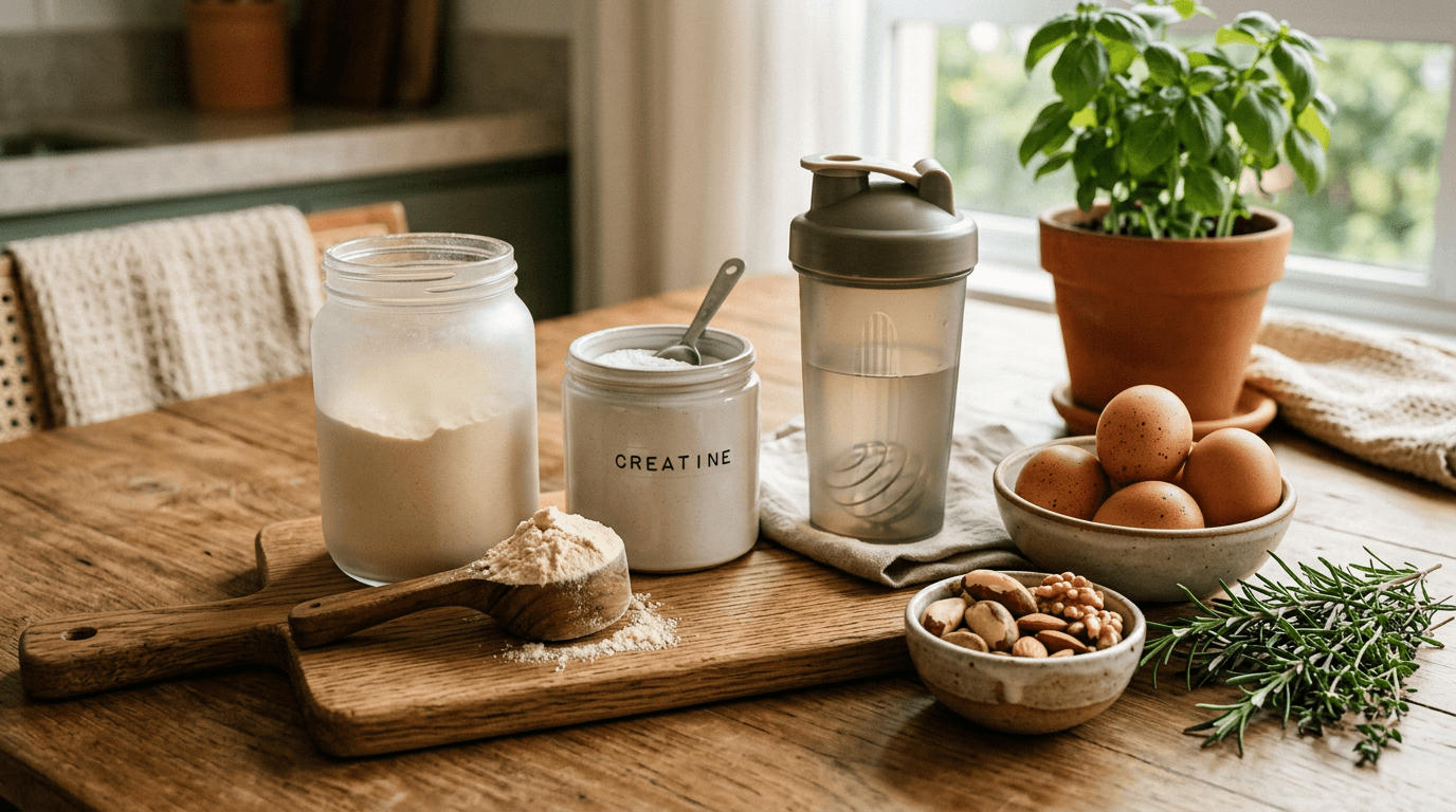 Creatina e Whey Protein: Guia Baseado em Evidências para Quem Treina