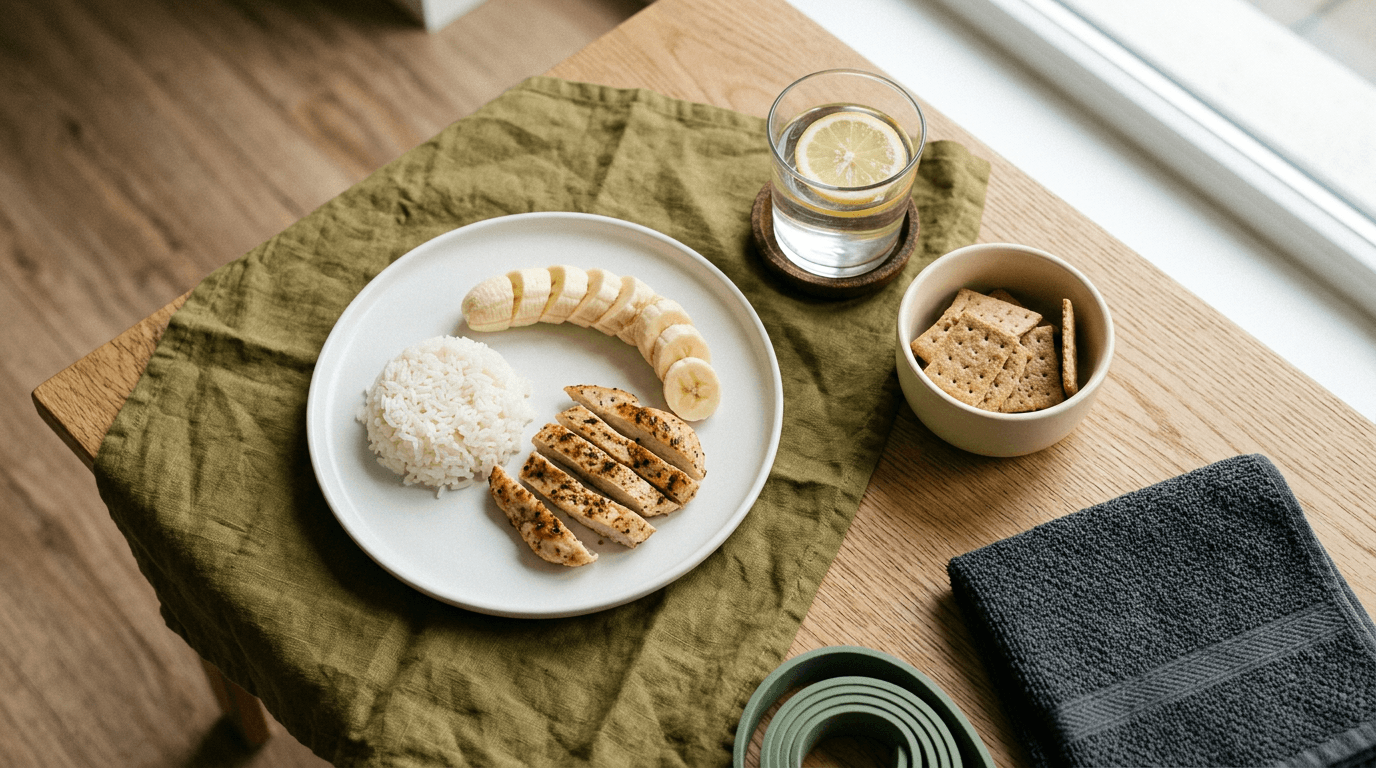 Desconforto Gastrointestinal Treino: O Que Comer e Evitar Para Treinar Sem Mal-Estar
