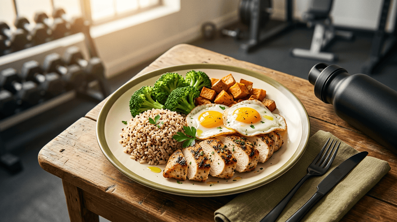 Dieta para Ganhar Massa Muscular: Como Montar um Cardápio de Hipertrofia Sem Passar Fome