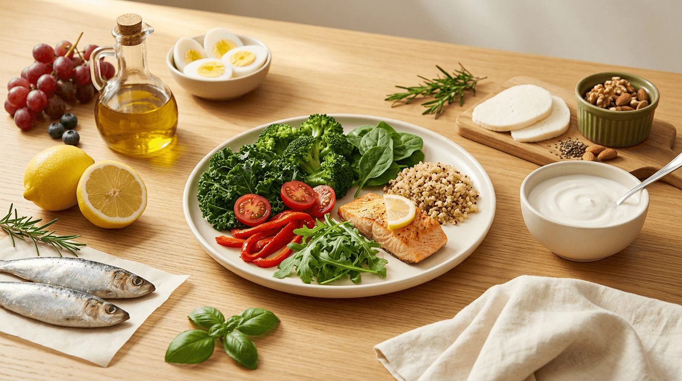 Pré Eclâmpsia Alimentação: Cálcio, Vitamina D e Dieta Mediterrânea na Gravidez