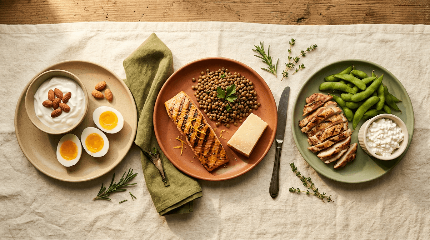 Proteína na Menopausa: Quanto Comer e Como Preservar Massa Muscular
