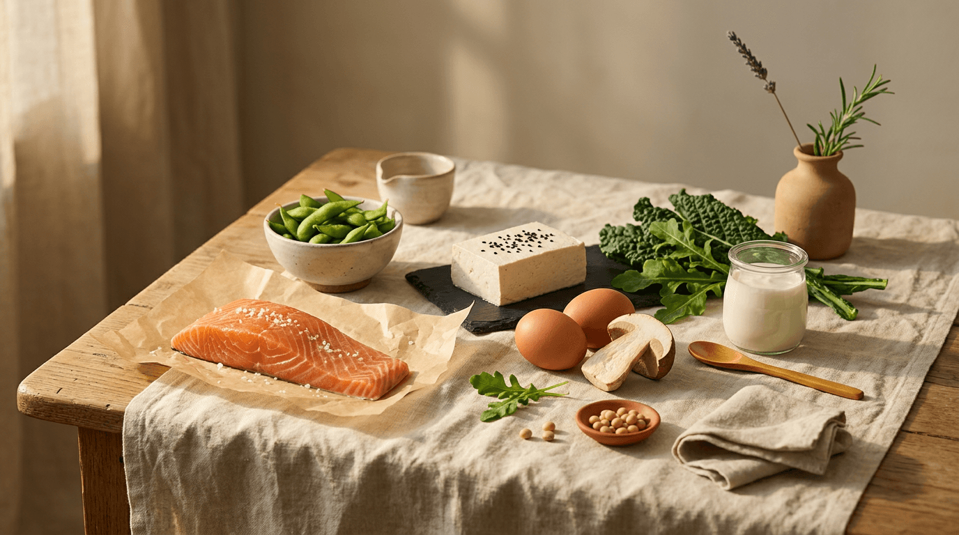 Síndrome Geniturinária da Menopausa: Alimentação, Vitamina D, Isoflavonas e Ômega-3 para Apoiar a Saúde Íntima