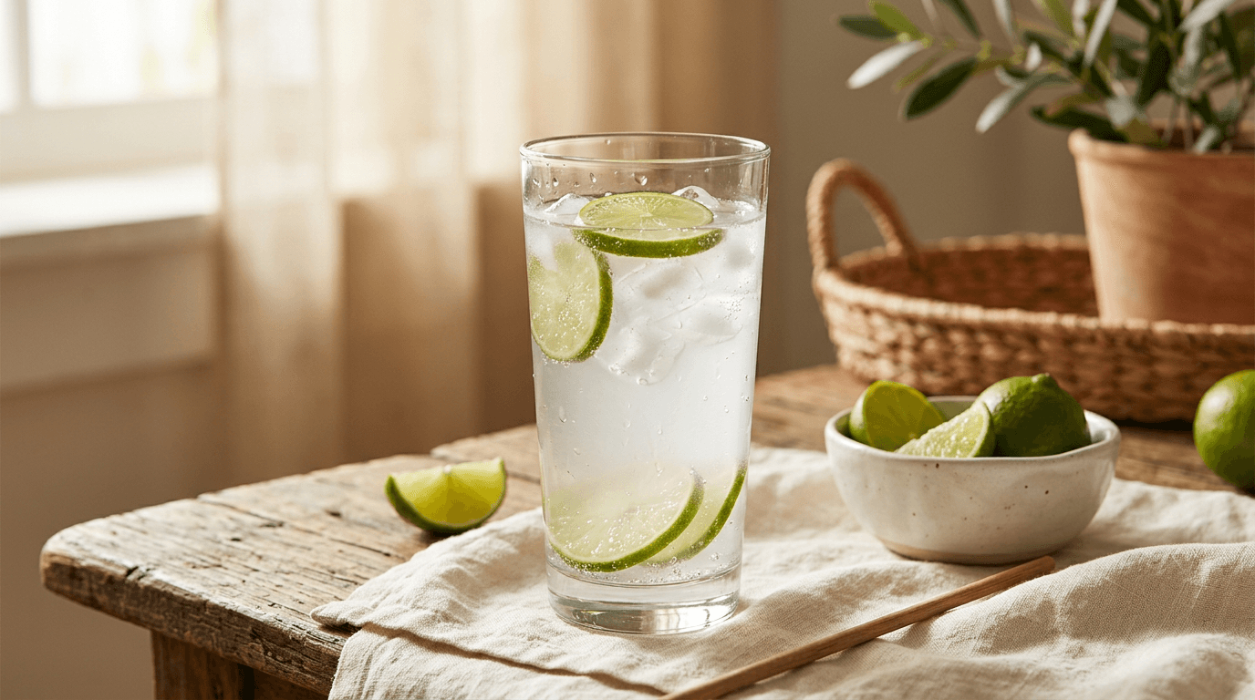 Água de Coco com Limão (hidratação fácil)